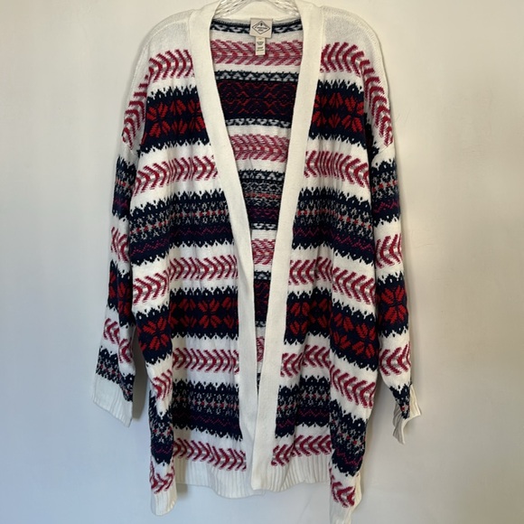 NWT St. John’s Bay Open Front Sweater - Picture 3 of 7